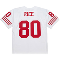Mdoa SF.49ers #80 Jerry Rice Mitchell & Ness White 1994 Legacy Replica Jersey