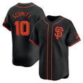 Mdoa SF.Giants #10 Casey Schmitt Player  Black 2026 Home Limited Stitched Jerseys