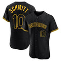 Mdoa SF.Giants #10 Casey Schmitt Player Black Snake Skin City Limited Elite Stitched Jerseys
