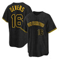 Mdoa SF.Giants #16 Rafael Devers Player Black Snake Skin City Limited Stitched Jerseys