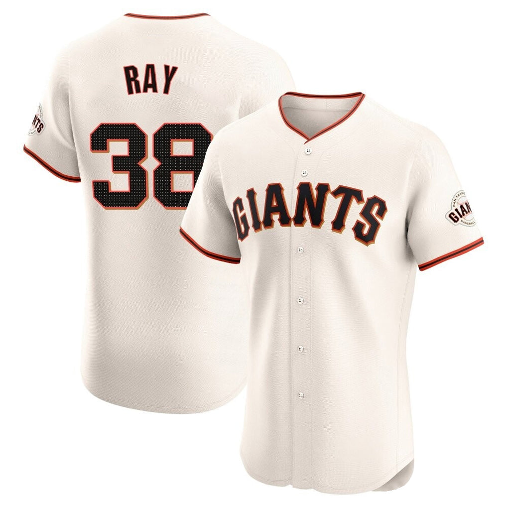Mdoa SF.Giants #38 Robbie Ray Player Cream Home Limited Elite Stitched Jerseys