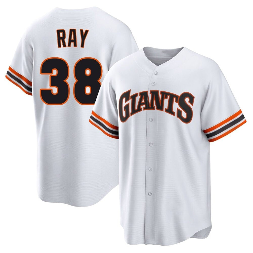 Mdoa SF.Giants #38 Robbie Ray Player White Home Game Stitched Jerseys