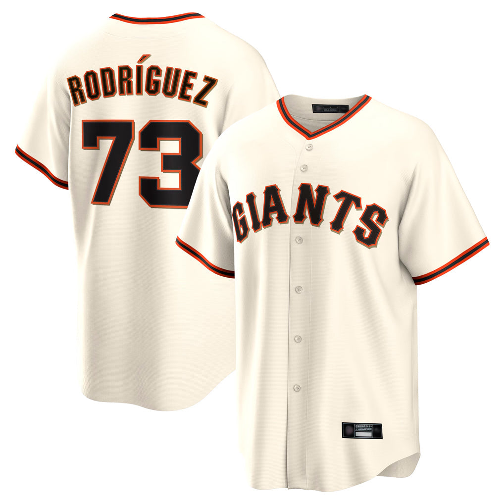 Mdoa SF.Giants #73 Randy Rodriguez Player Cream Home Game Stitched Jerseys