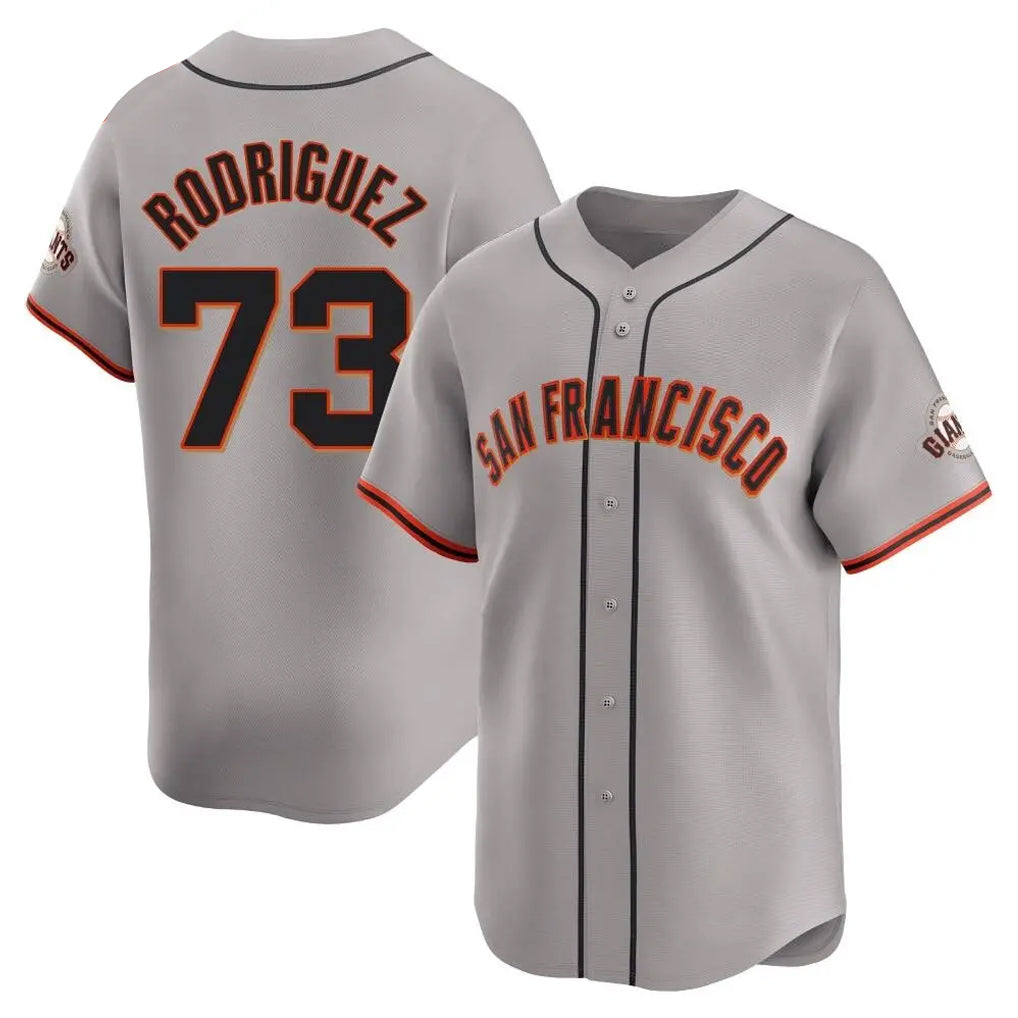 Mdoa SF.Giants #73 Randy Rodriguez Player Gray Home Limited Stitched Jerseys