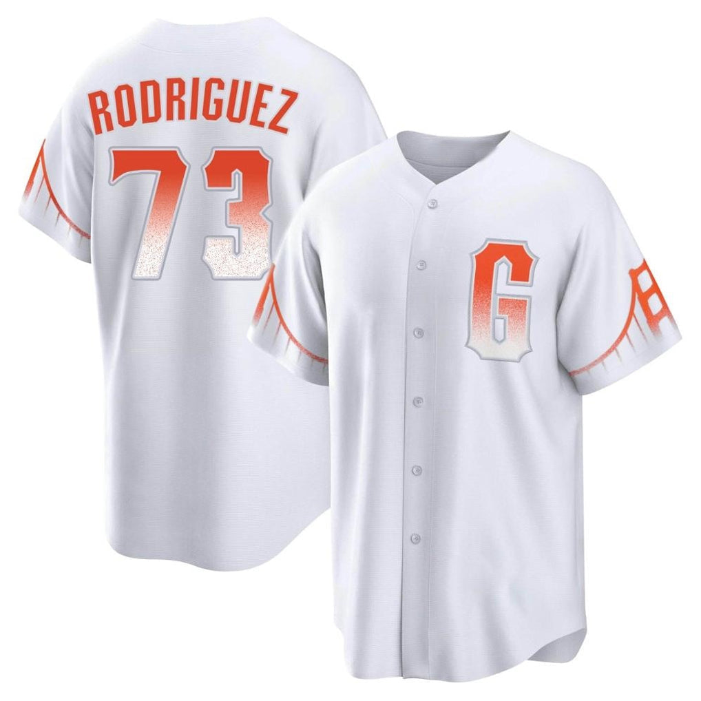 Mdoa SF.Giants #73 Randy Rodriguez Player White City Connect Home Game Stitched Jerseys