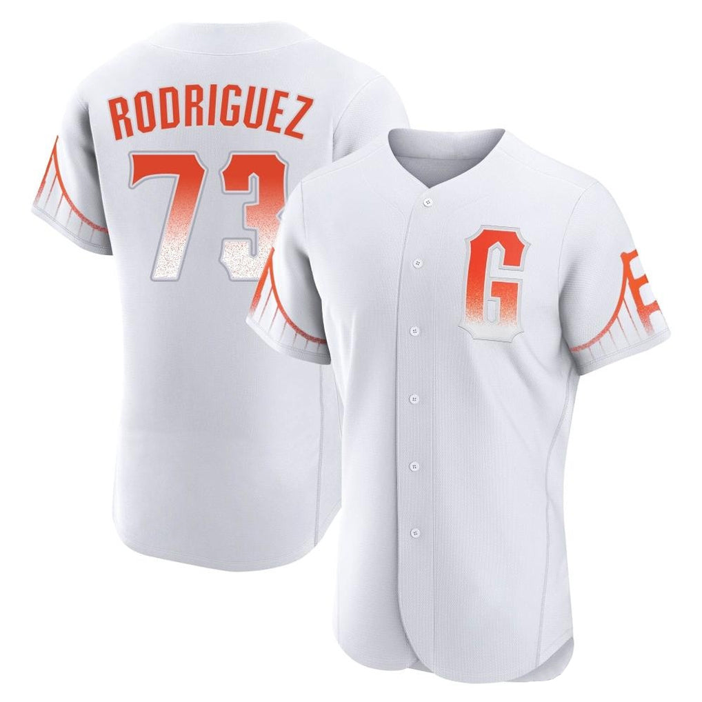 Mdoa SF.Giants #73 Randy Rodriguez Player White City Connect Home Limited Elite Stitched Jerseys