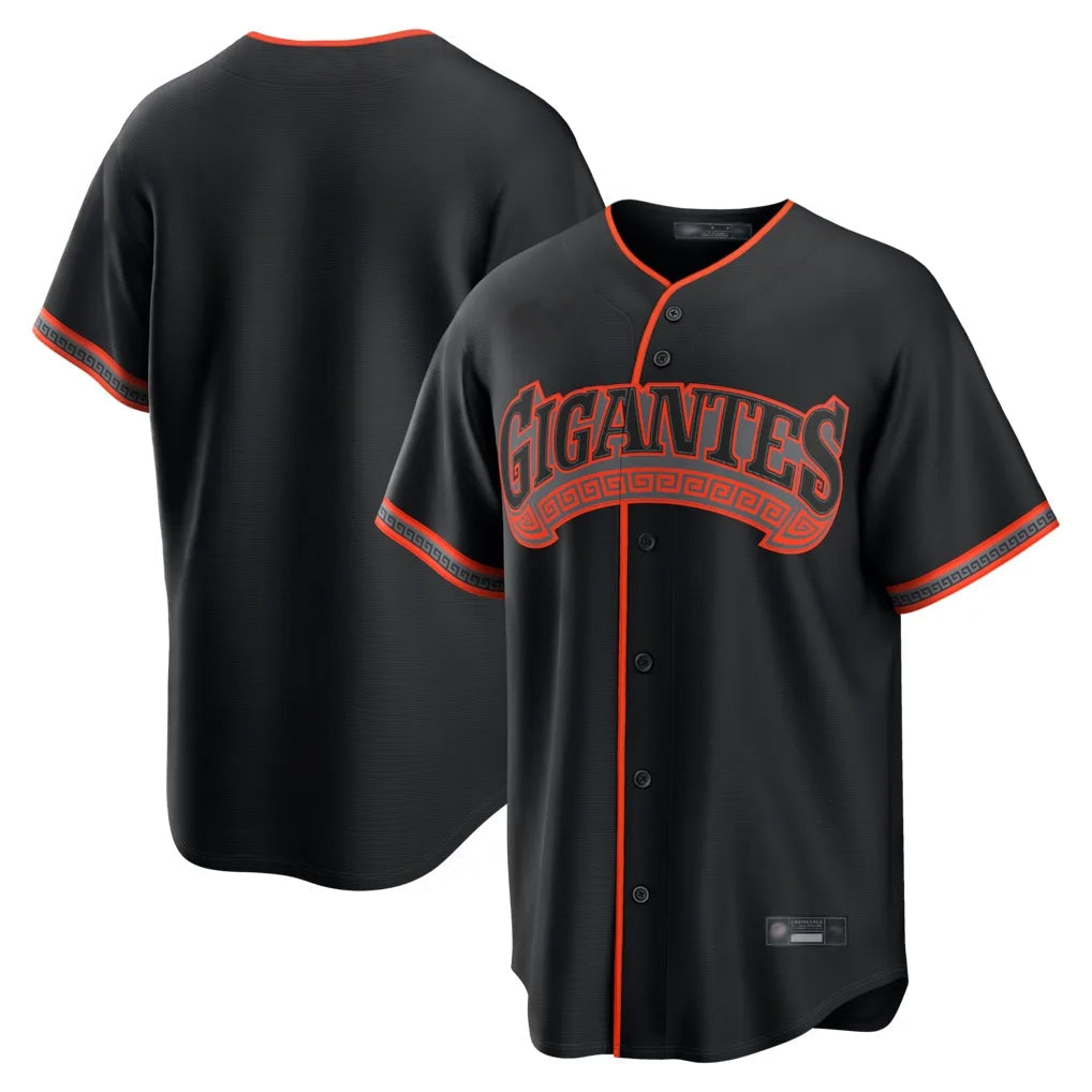 Mdoa SF.Giants Blank Player Black Alternate Limited Stitched Jerseys