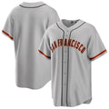 Mdoa SF.Giants Blank Player Gray Home Game Stitched Jerseys
