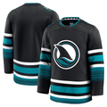 Mdoa S.Jose Sharks Black Alternate Premium Jerseys
