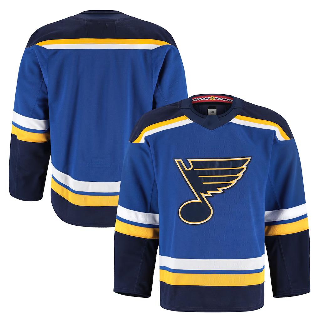 Mdoa St.L.Blues Blue Home Authentic Pro Jerseys