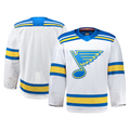 Mdoa St.L.Blues White Away Authentic Pro Jerseys