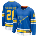 Mdoa St.L.Blues #21 Blues Jimmy Snuggerud Blue Home Breakaway Jerseys