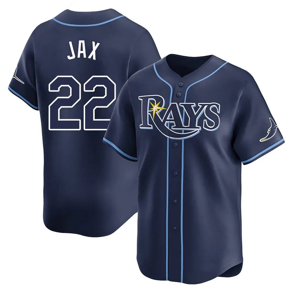 Mdoa TB.Rays #22 Griffin Jax Player Navy Home Limited Stitched Jerseys