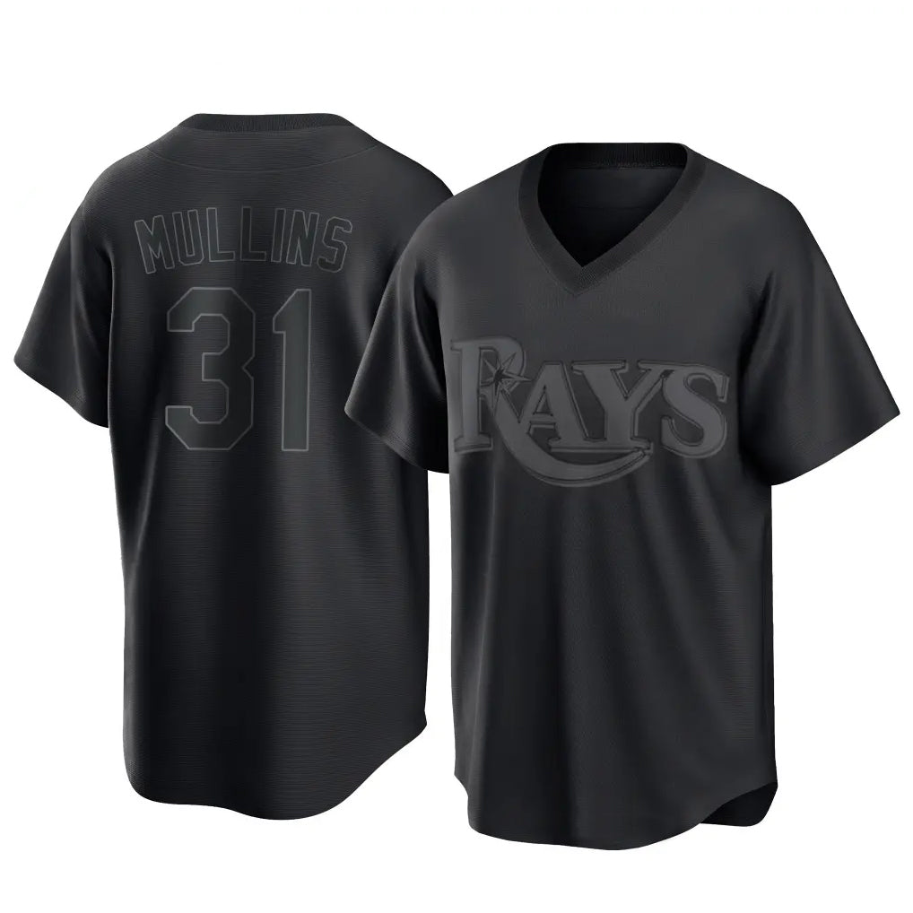 Mdoa TB.Rays #31 Cedric Mullins Player Black Home Game Stitched Jerseys