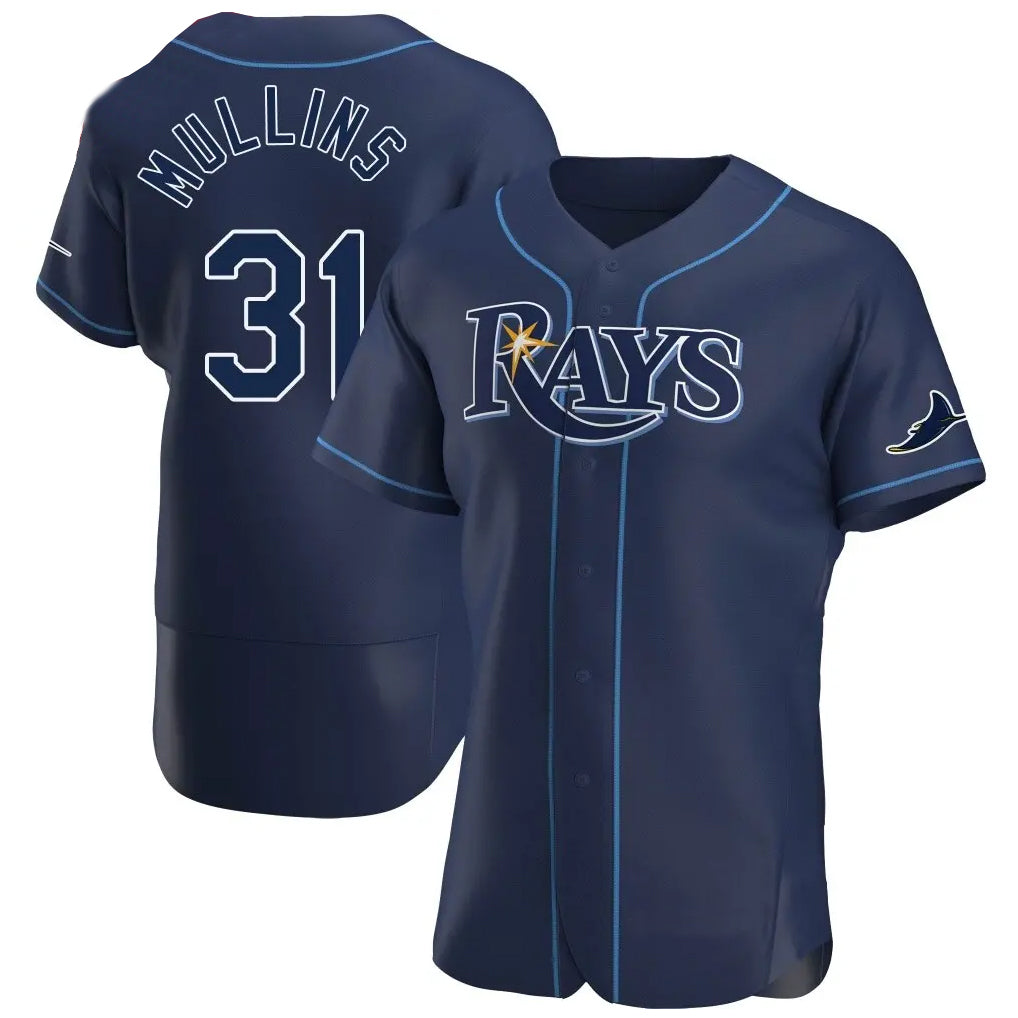 Mdoa TB.Rays #31 Cedric Mullins Player Navy Home Limited Elite Stitched Jerseys