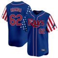 Mdoa TB.Rays #62 Jonathan Aranda Player Royal 2025 Independence Day Vapor Premier Limited Stitched Jerseys