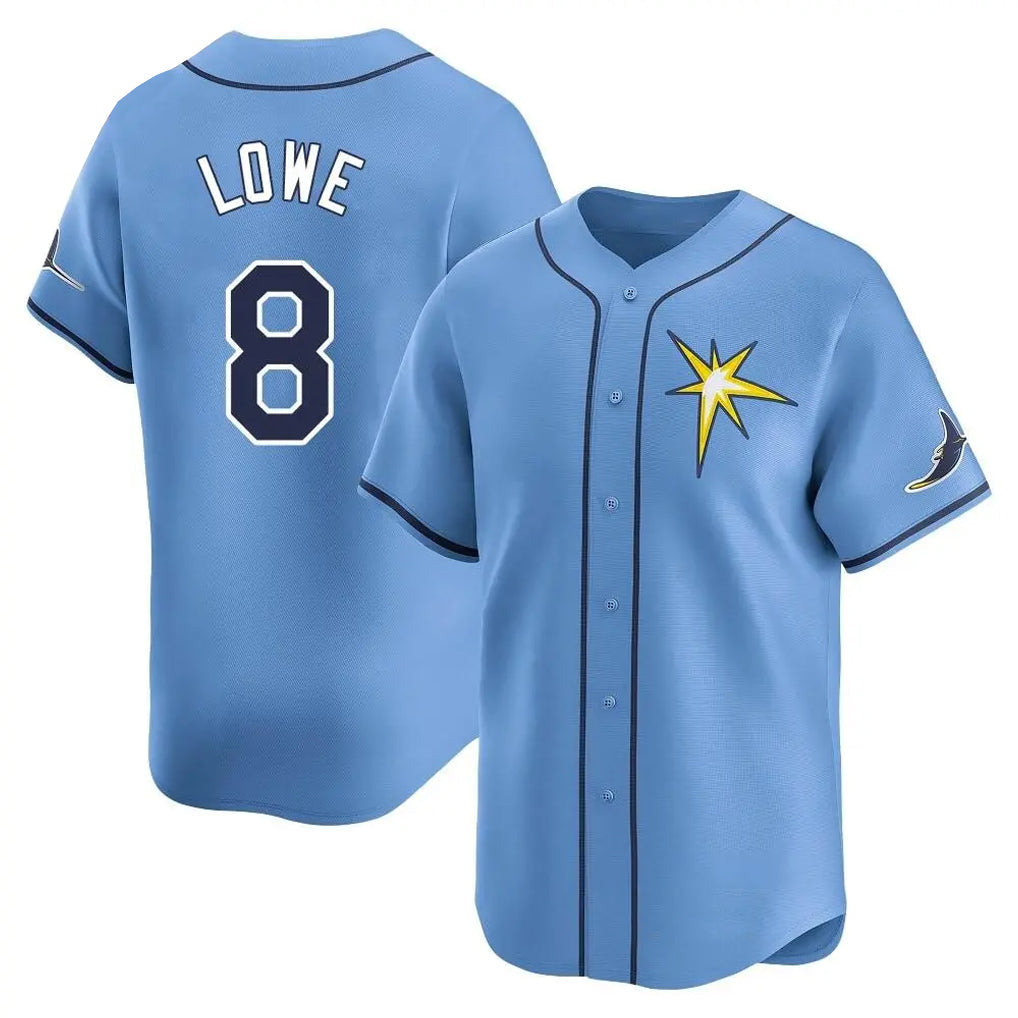Mdoa TB.Rays #8 Brandon Lowe Player Light Blue Home Limited Stitched Jerseys