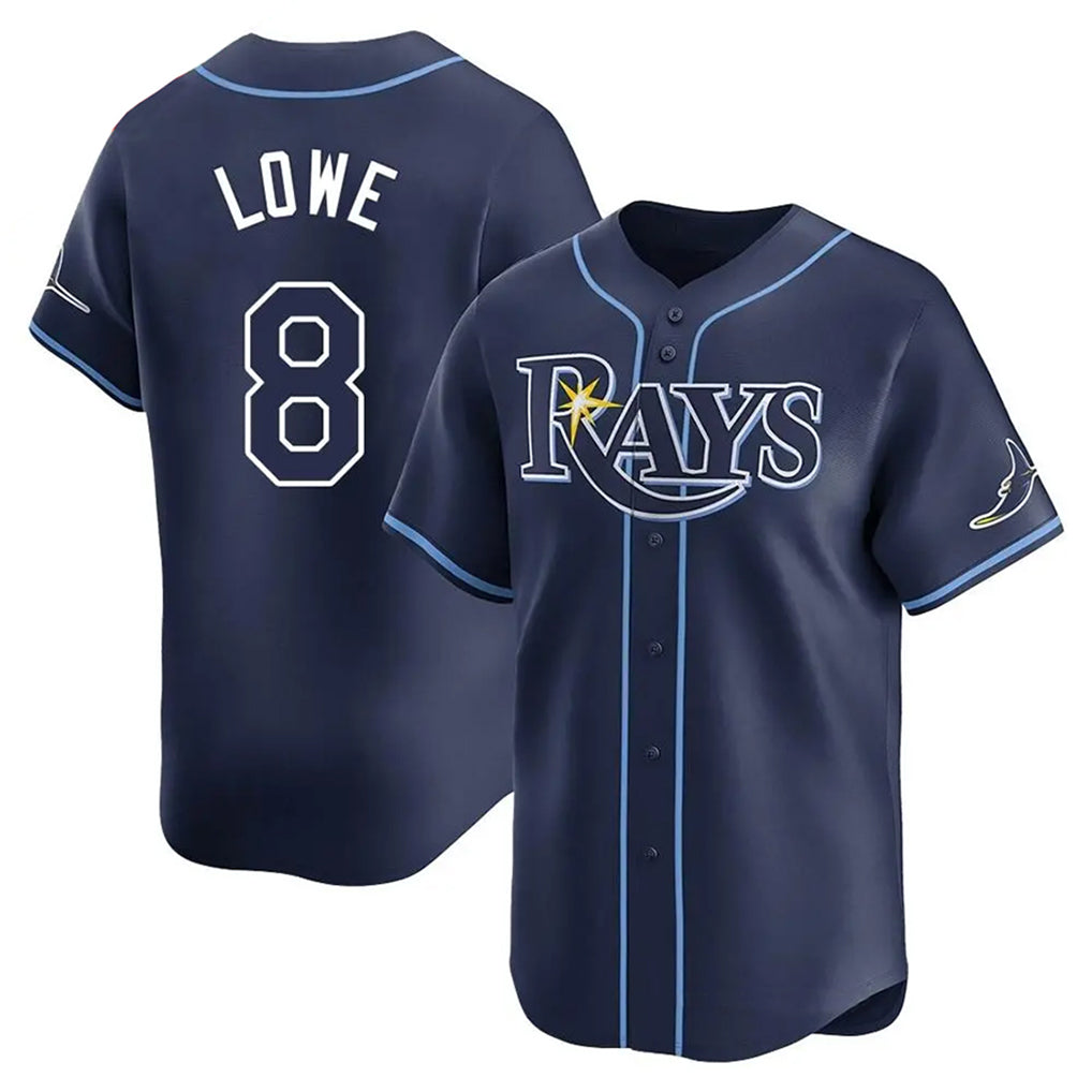 Mdoa TB.Rays #8 Brandon Lowe Player Navy Home Limited Stitched Jerseys
