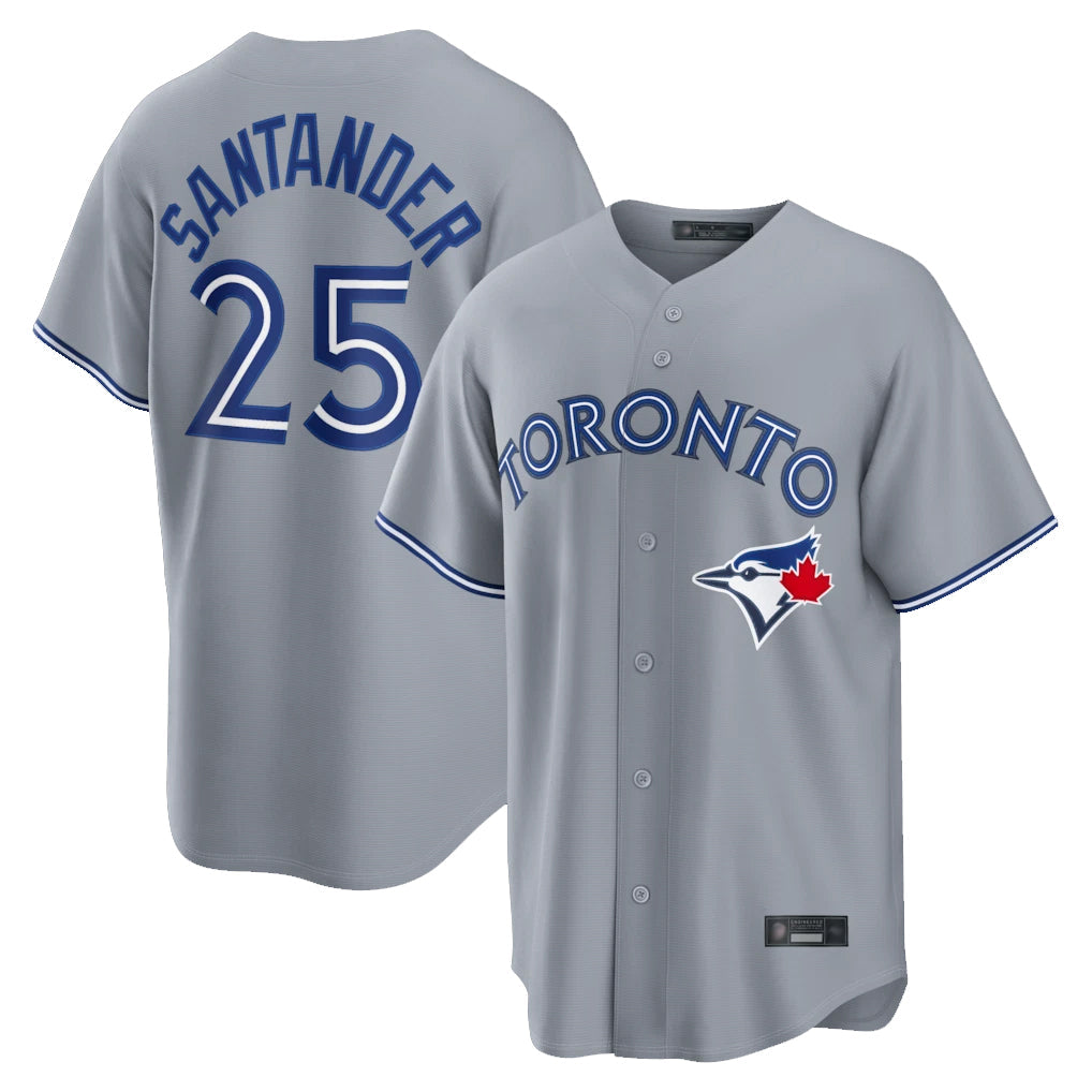 Mdoa T.Blue Jays #25 Anthony Santander Player Gray Home Limited Stitched Jerseys