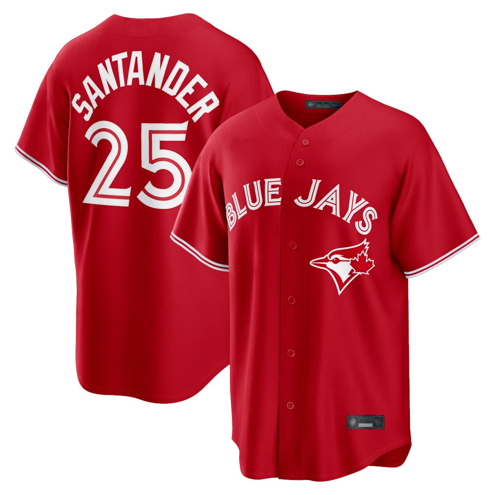 Mdoa T.Blue Jays #25 Anthony Santander Player Red Home Limited Stitched Jerseys