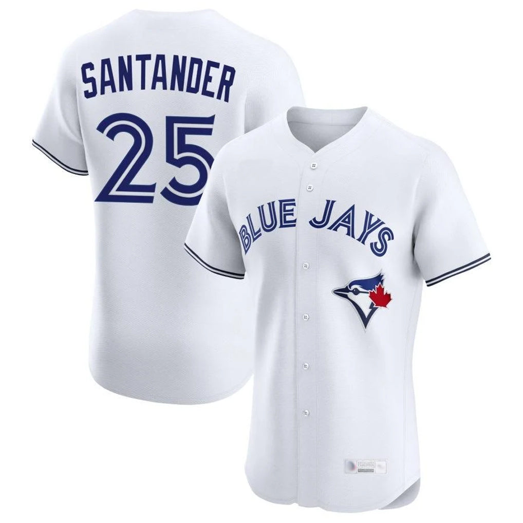 Mdoa T.Blue Jays #25 Anthony Santander Player White Elite Limited Home Stitched Jerseys