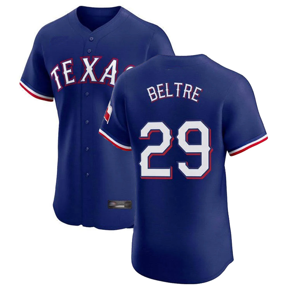 Mdoa T.Rangers #29 Adrian Beltre Player Royal Home Limited Elite Stitched Jerseys