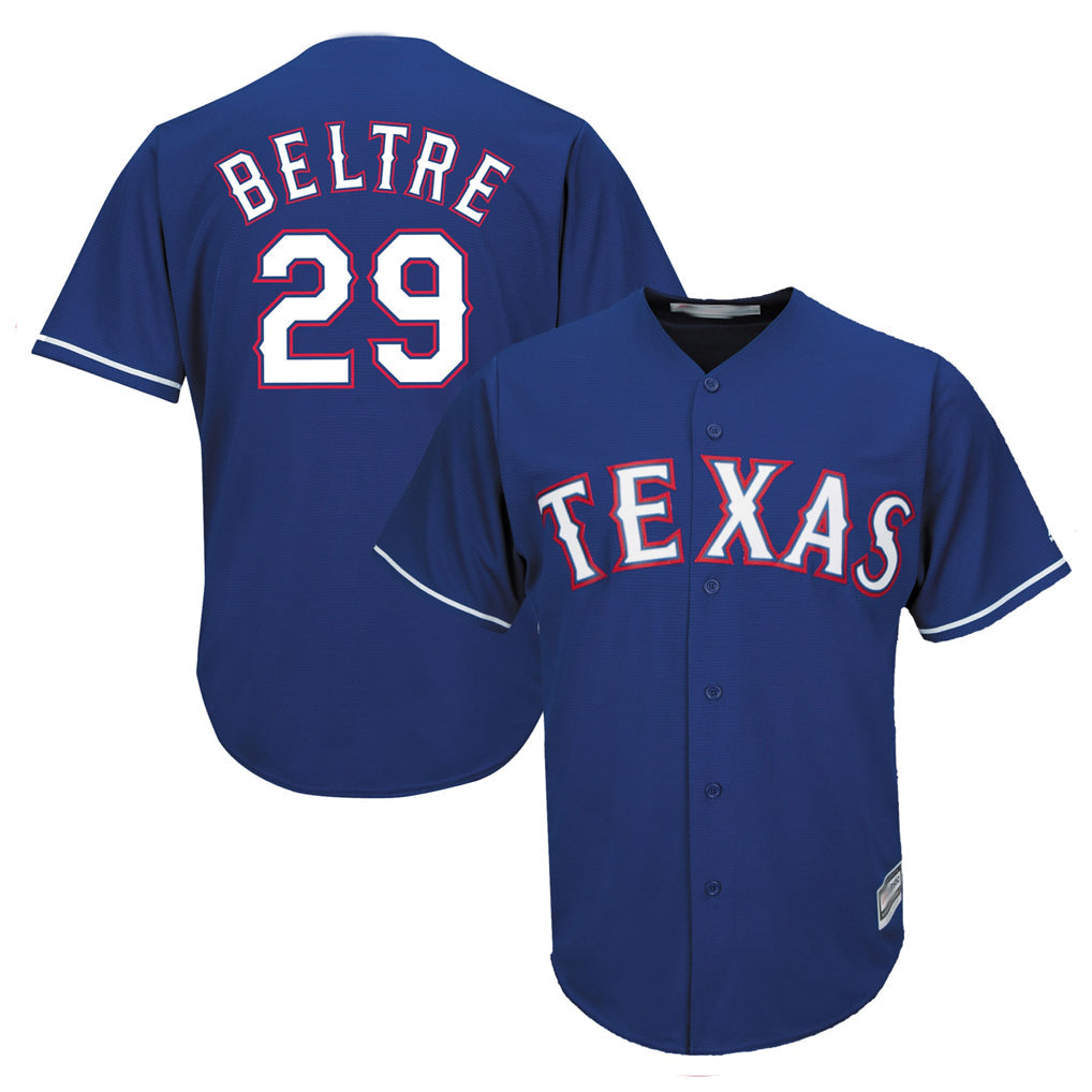Mdoa T.Rangers #29 Adrian Beltre Player Royal Majestic Alternate Cool Stitched Jerseys