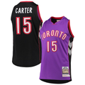 Mdoa T.Raptors #15 Vince Carter Mitchell & Ness Purple 19992000 Hardwood Classics Authentic Jerseys