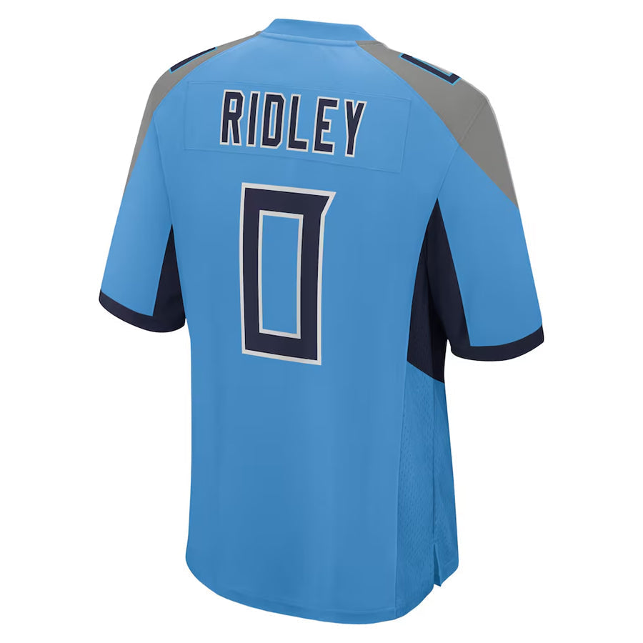 Mdoa T.Titans #0 Calvin Ridley Player Light Blue Home Game Stitched Jerseys