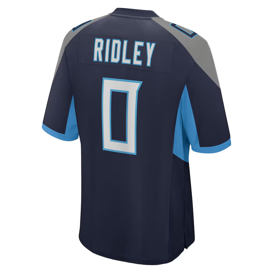 Mdoa T.Titans #0 Calvin Ridley Player Navy Home Game Stitched Jerseys