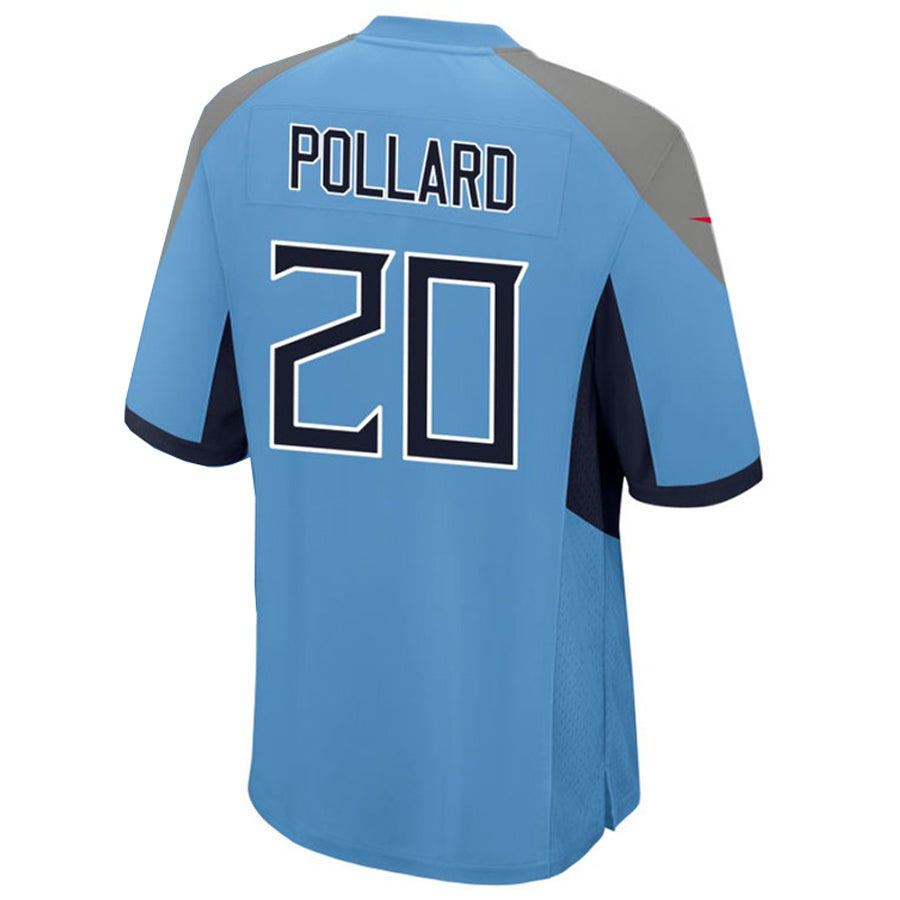 Mdoa T.Titans #20 Tony Pollard Player Light Blue Home Game Stitched Jerseys