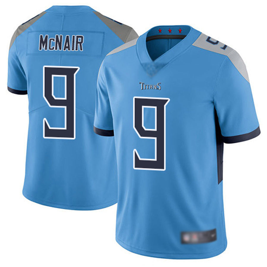 Mdoa T.Titans #9 Steve McNair Player Light Blue Vapor Limited Stitched Jerseys