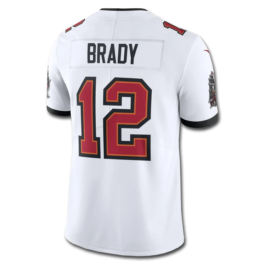 Mdoa TB.Buccaneers #12 Tom Brady Player White Vapor F.U.S.E. Limited Stitched Jerseys