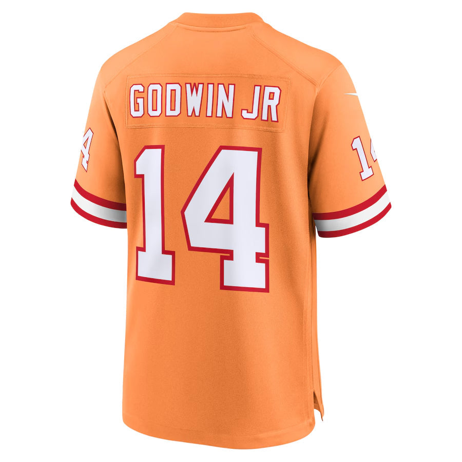 Mdoa TB.Buccaneers #14 Chris Godwin Jr. Player Orange Game Stitched Jerseys