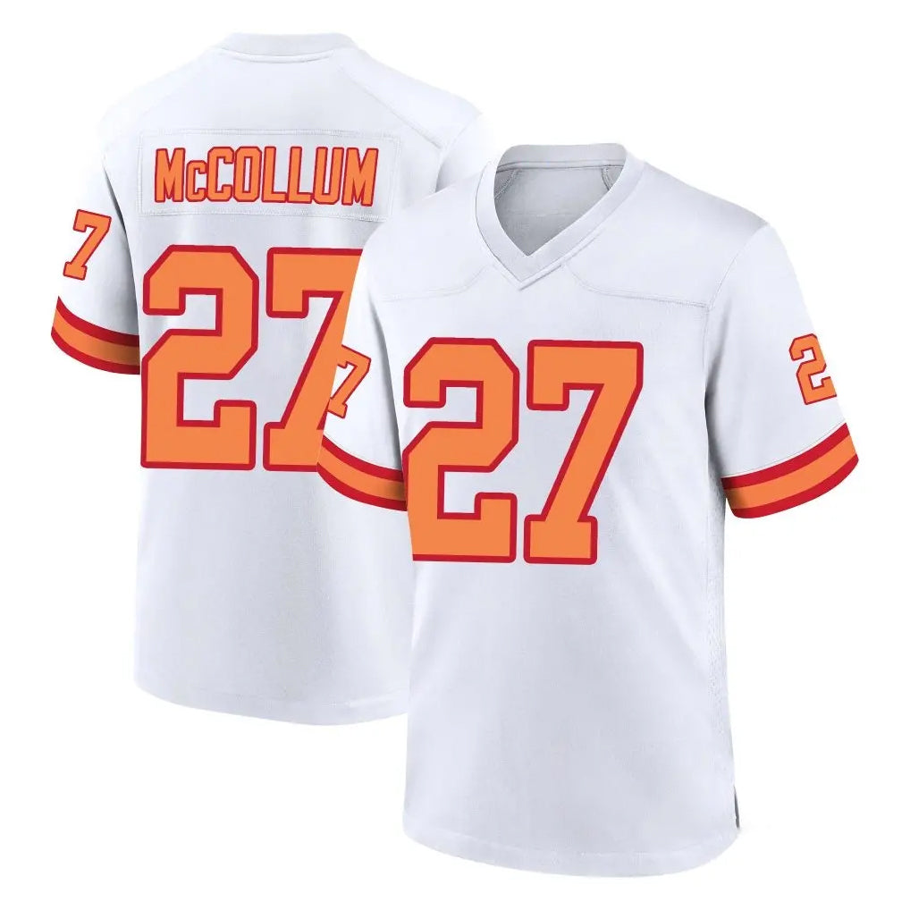 Mdoa TB.Buccaneers #27 Zyon McCollum Player White '76 Home Game Stitched Jerseys