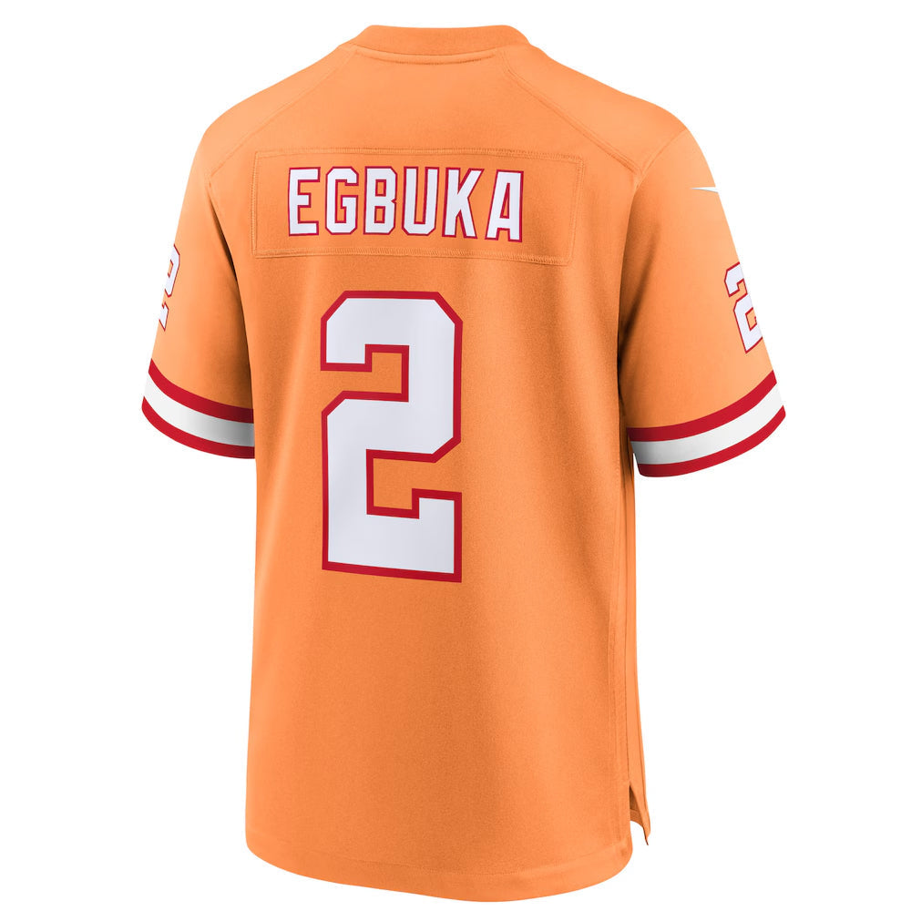 Mdoa TB.Buccaneers #2 Emeka Egbuka Player Creamsicle Alternate Game Stitched Jerseys