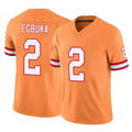 Mdoa TB.Buccaneers #2 Emeka Egbuka Player Orange Vapor F.U.S.E. Limited Stitched Jerseys