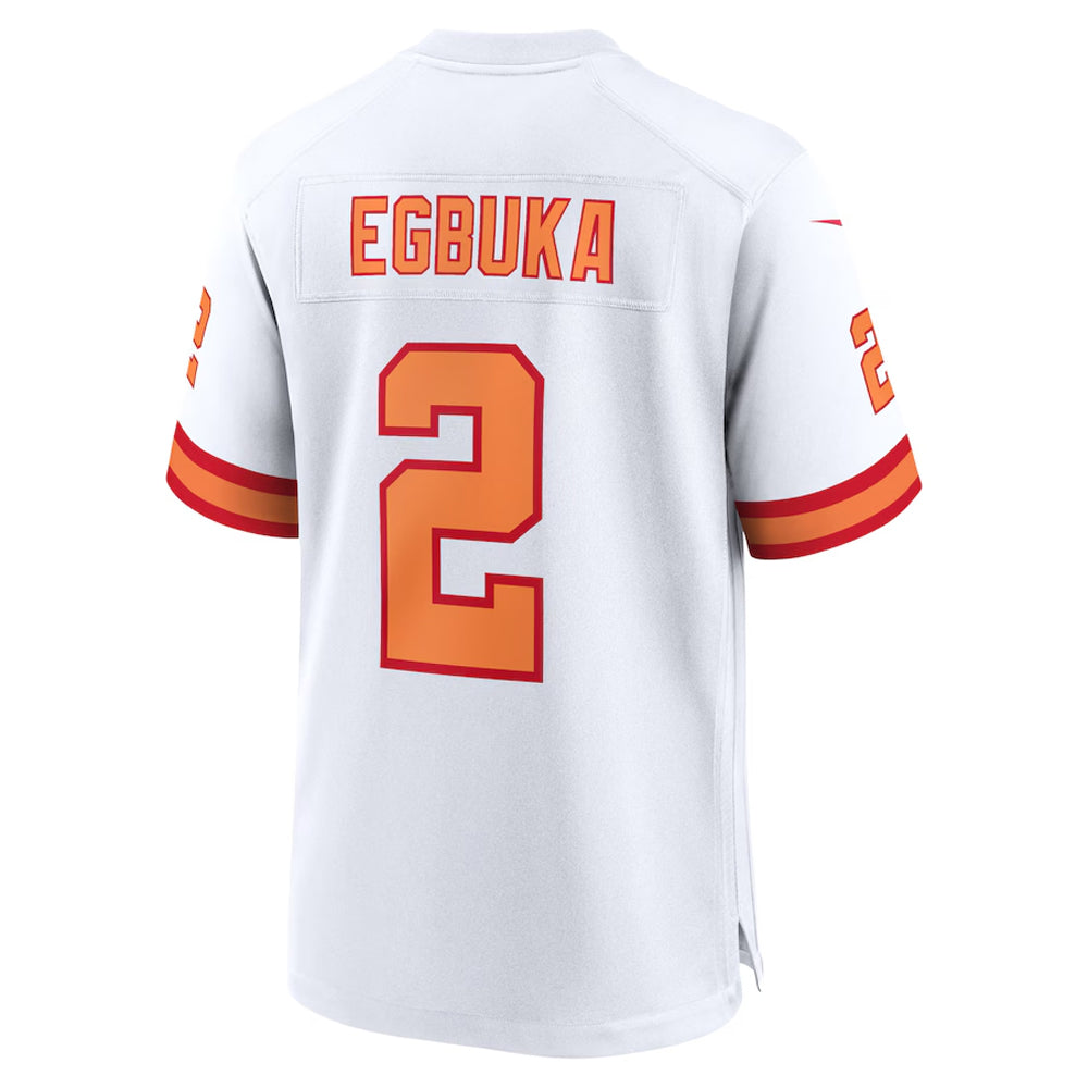 Mdoa TB.Buccaneers #2 Emeka Egbuka Player White 50th Season Game Stitched Jerseys