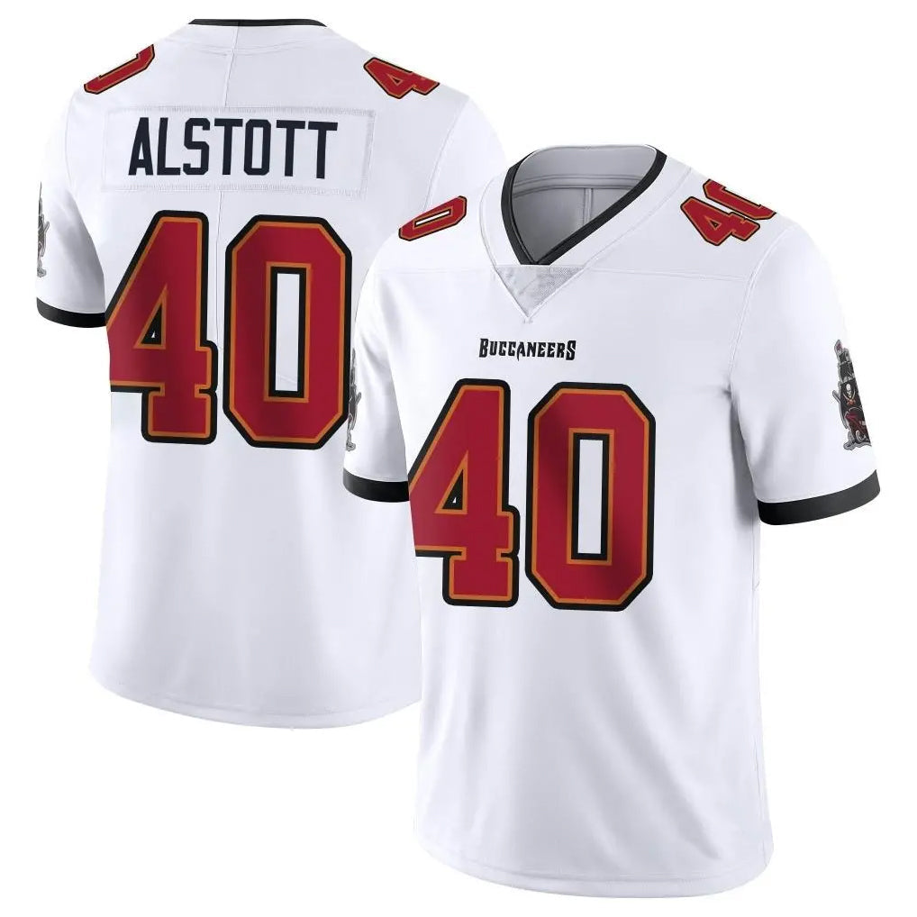 Mdoa TB.Buccaneers #40 Mike Alstott Player Limited White Vapor Untouchable Stitched Jerseys