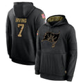 Mdoa TB.Buccaneers #7 Bucky Irving Player Black Salute to Service Hoodies Stitched Jerseys
