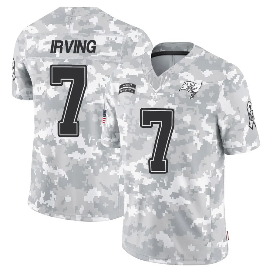Mdoa TB.Buccaneers #7 Bucky Irving Player Limited Arctic Camo Stitched Jerseys