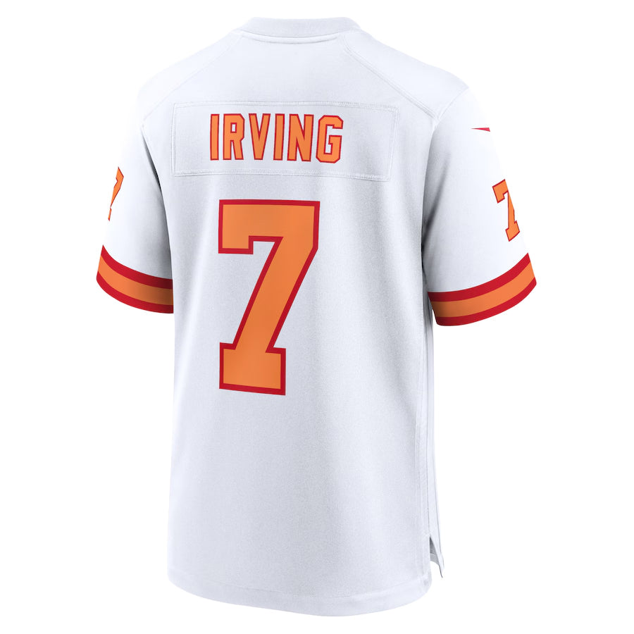 Mdoa TB.Buccaneers #7 Bucky Irving Player White Home Game Stitched Jerseys