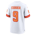 Mdoa TB.Buccaneers #9 Emeka Egbuka Player White Home Game Stitched Jerseys