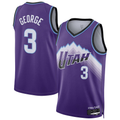 Mdoa U.Jazz #3 Keyonte George Purple Swingman Jerseys - Icon Edition