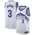 Mdoa U.Jazz #3 Keyonte George White Swingman Jerseys - Association Edition