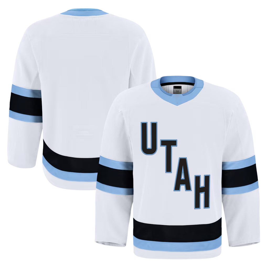 Mdoa U.Mammoth White Away Authentic Pro Jerseys