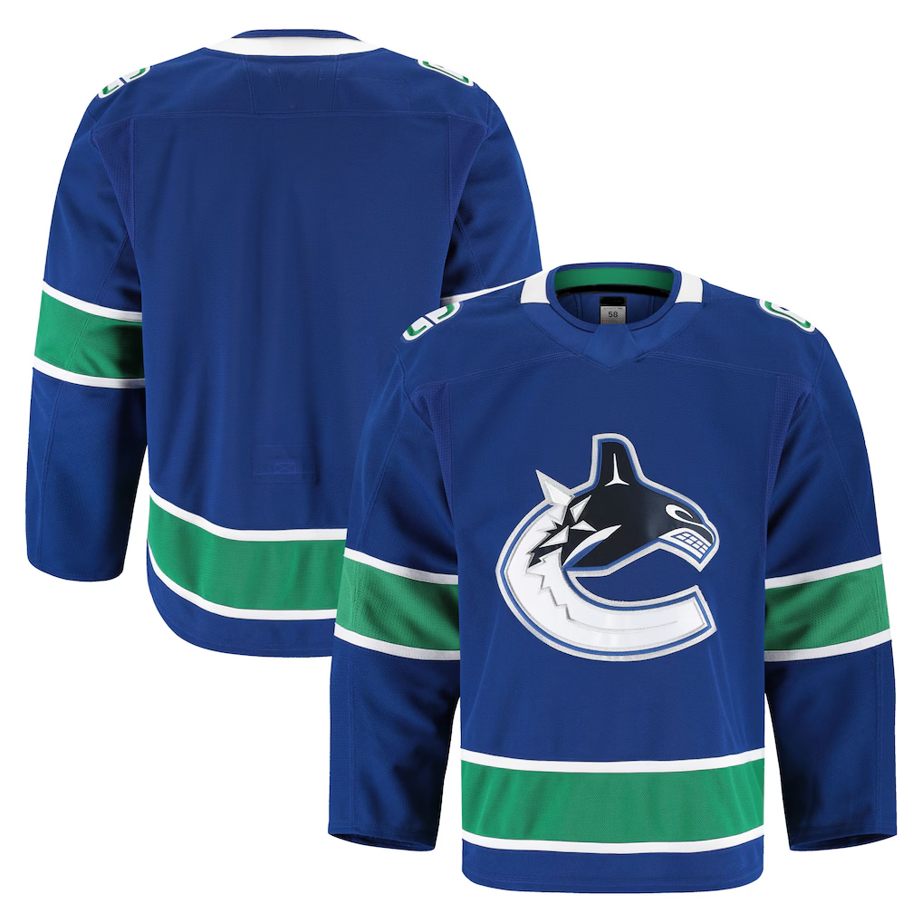 Mdoa V.Canucks Blue Home Authentic Pro Jerseys