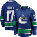 Mdoa V.Canucks #17 Filip Hronek Blue Home Breakaway Jerseys