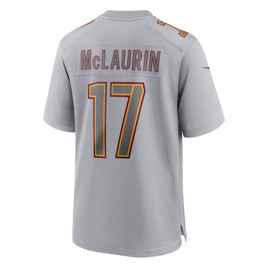 MdoaW.Commanders #17 Terry McLaurin Player Gray Fashion Game Stitched Jerseys