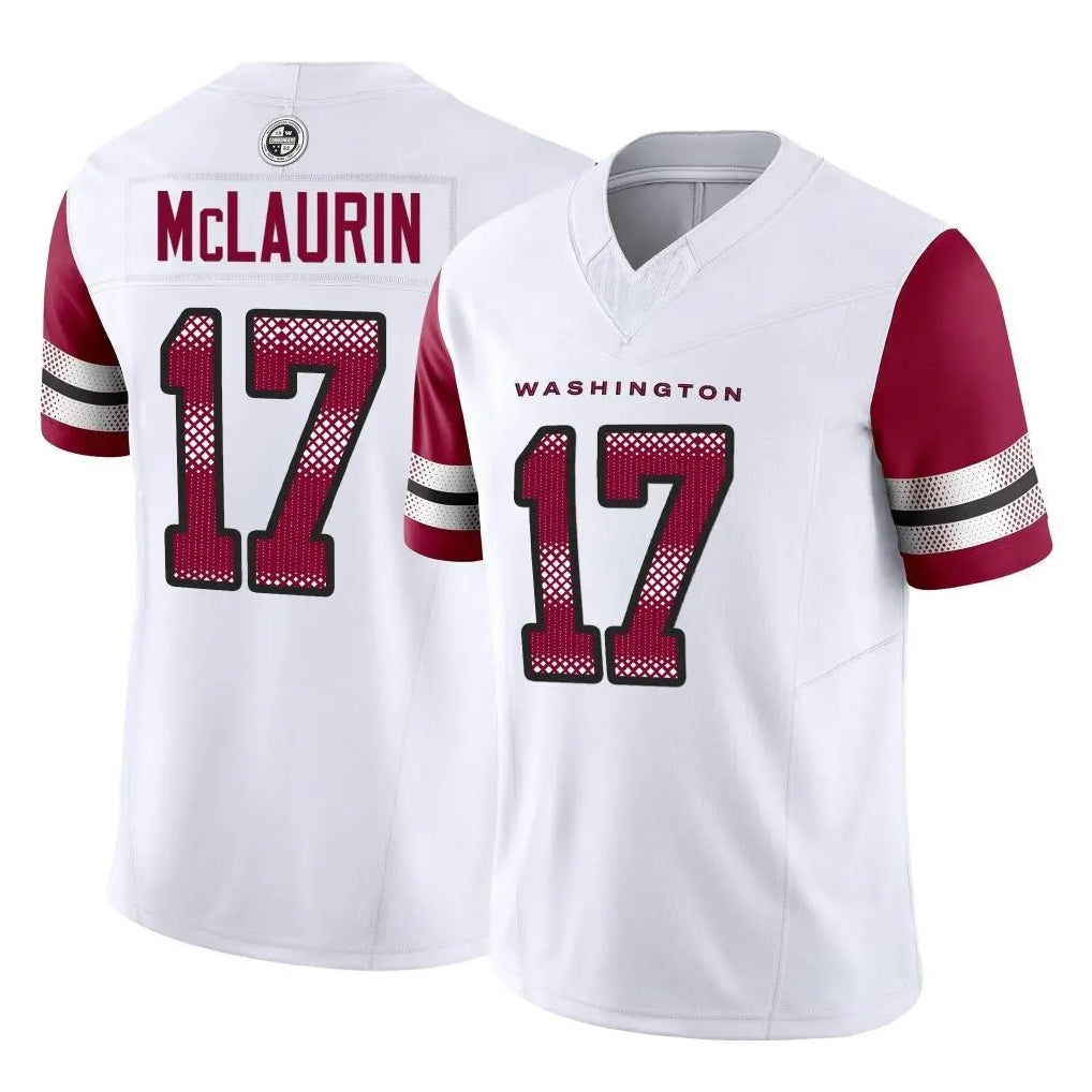 Mdoa W.Commanders #17 Terry Mclaurin Player White Vapor F.U.S.E. Limited Home Game Stitched Jerseys